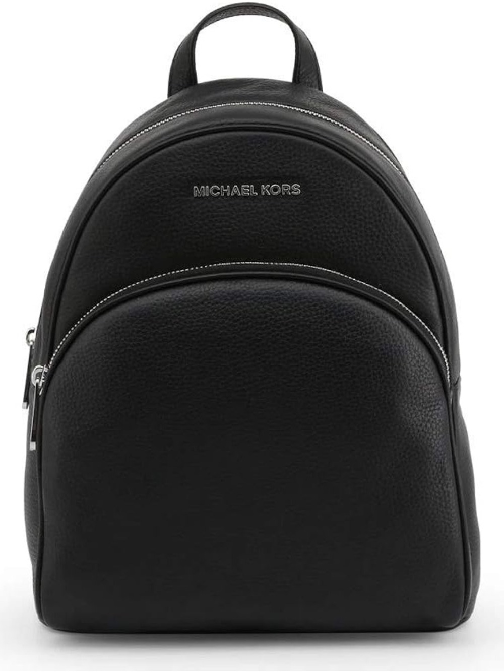 Michael Kors Black Pebbled Leather Backpack